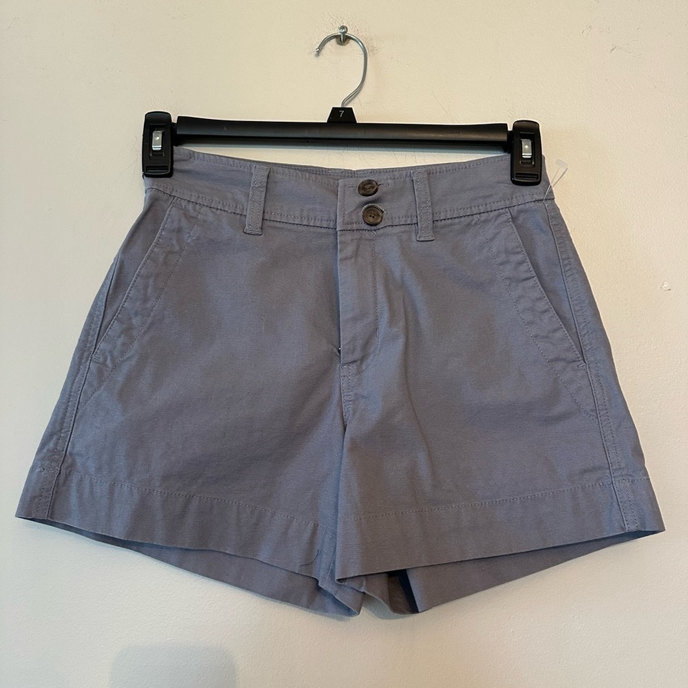 Womens gray khaki shorts 2 NWOT